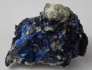 Covellite Crystals - 4.  3 Cm - Leonard Mine,  Butte,  Montana 23196