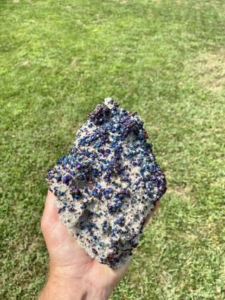 Huge Old Stock Iridescent Chalcopyrite,  Viburnum Trend,  Missouri