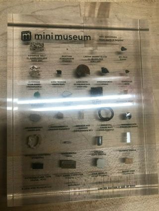 Mini Museum 2 Limited 2nd Edition - Large 26 Rare Specimens Hans Fex Kickstarter 5