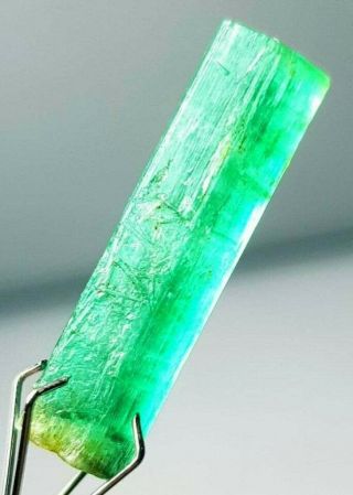 8.  35 Ct Top Quality Undamaged Natural Emerald Crystal From Panjshir Afghanistan