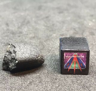 2.  3g Oriented Aguas Zarcas Meteorite - Carbonaceous Chondrite