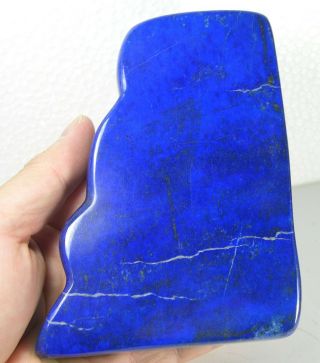 506g Afghanistan 100 Natural Tumbled Rough Lapis Lazuli Specimen 1 Lb 1oz 126mm