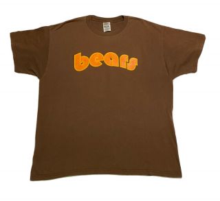 Chicago Bears Mike Singletary 50 Brown T Shirt Adult Size Xl Cotton