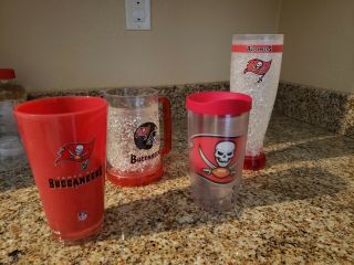 Tampa Bay Buccaneers Crystal Freezer Mug,  Stein,  Cup,  And Insulated Cup With Lid