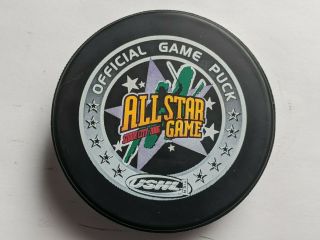 2006 Ushl All Star Game Puck - Hosted By Sioux City - Official Game Puck/lindsay
