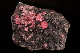 Aesthetic Rhodochrosite Crystal Cluster Uchucchacua Mine,  Peru