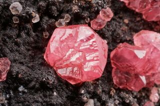 AESTHETIC Rhodochrosite Crystal Cluster UCHUCCHACUA MINE,  PERU 3