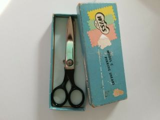 Vintage Wiss Model C Pinking Shears Scissors 5 1/2in