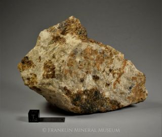 Axinite - (Mn) with clinohedrite - Franklin,  NJ 5
