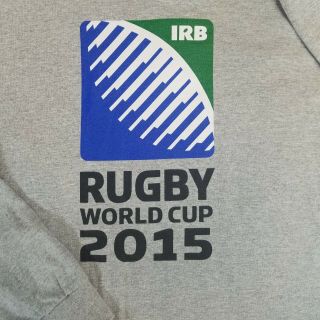Vintage IRB Rugby Shirt Ireland World Cup 2015 Men ' s Size Large Jersey Gray 2