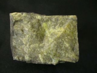 Solid Chunk Of Gem Green Willemite,  Franklin,  Nj