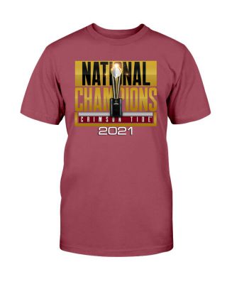 Alabama Crimson Tide College Football 2021 National Champions Unisex T Shirt