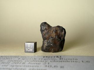 Meteorite Ozerki,  Chondrite L6,  Stone 30,  6 G,  Fell 21.  06.  2018