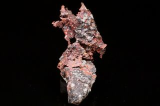 Native Copper With Cuprite On Willemite & Franklinite Franklin,  Nj - Ex.