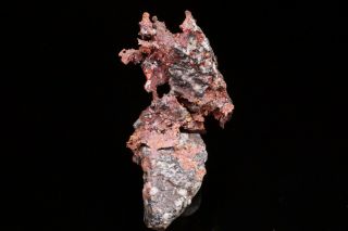 Native Copper with Cuprite on Willemite & Franklinite FRANKLIN,  NJ - Ex. 2