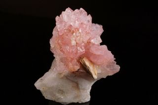 Aesthetic Rose Quartz Crystal Cluster Taquaral,  Brazil