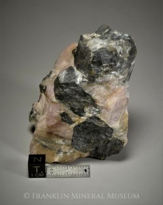 Black willemite crystals - Sterling Hill,  Ogdensburg,  NJ 3