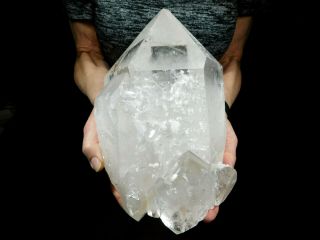A Giant Double Terminated Quartz Crystal Arkansas 5272gr