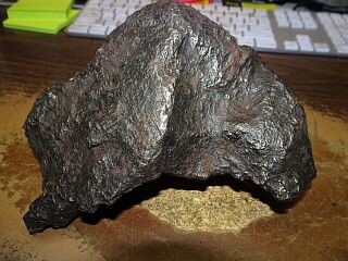 6522 Gm Campo Del Cielo Meteorite ; Aa Grade 14.  4,  Lbs.  ; Lg.  Meteorite