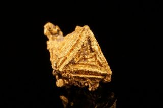 Octahedral Native Gold Crystal SOUTH WALES,  AUSTRALIA - Ex.  Halpern 5