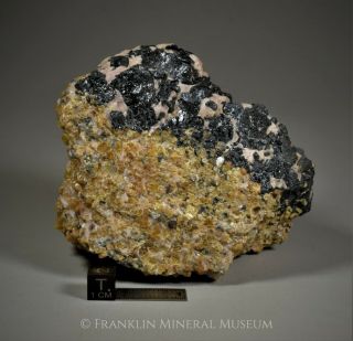 Granular Willemite With Franklinite - Sterling Hill,  Ogdensburg,  Nj