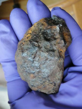 Brenham pallasite meteorite 101 gm nugget / fragment.  $1 per gram,  buy it now. 2