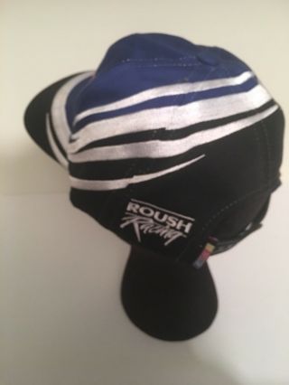 Vintage Jeff Burton Exide Batteries Racing Team NASCAR Snapback Hat Cap 2
