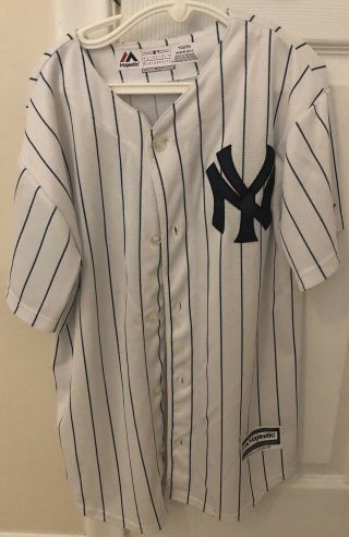 Aaron Judge 99 York Yankees Home Jersey Majestic Youth Medium (10/12)