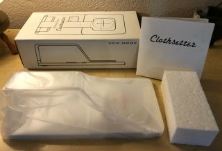 Janome Memory Craft Clothsetter 830446010 W/ Box & Instructions Appliqué Use