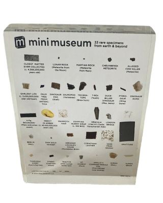 Mini Museum 1st Edition Medium 33 Specimens - Kickstarter Hans Fex