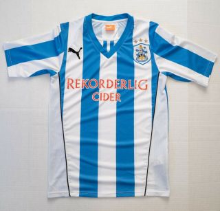 Puma Huddersfield Town Jersey Men Size Small Football Shirt 2013 - 2014 Soccer