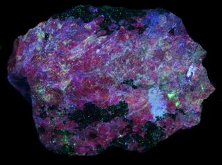 Margarosanite,  Xonotlite Fluorescent Minerals,  Franklin Nj