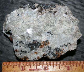 Margarosanite,  xonotlite fluorescent minerals,  Franklin NJ 2