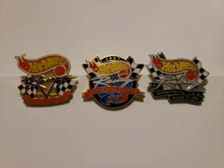 Kyle Petty Hot Wheels Racing Nascar Inaugural,  Pocono 1997,  Darlington 1997 Pins