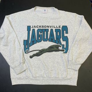 Vintage Jacksonville Jaguars Crewneck 90s 1993 Nfl Football Sports Xl