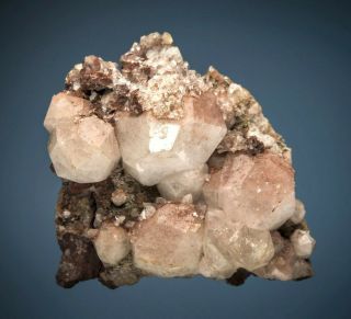 Fluorapophyllite On Analcime Phoenix Mine,  Keweenaw County,  Michigan 905025