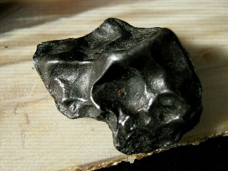 Classic Sikhote Alin Meteorite 40 Gms Iron Loaded W/ Thumbprints Shooting Star