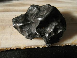 Classic Sikhote Alin Meteorite 40 gms Iron Loaded w/ Thumbprints Shooting Star 6