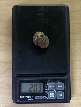 20.  3 Grams Gold Nugget