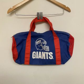 Vintage 80s 90s York Giants Duffle Gym Bag Shoulder Strap Nfl Football