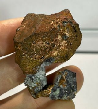 Large Dodecahedral Copper Crystal: Kearsarge Mine,  Houghton Co. ,  Michigan Usa