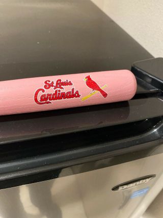 St Louis Cardinals 18 " Mini Louisville Slugger Team Souvenir Pink Baseball Bat