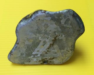 Campo Del Cielo Iron Nickel Meteorite - 1,  674 Grams - Etched & Polished End