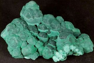 Botryoidal Malachite Crystals Khanong Open Pit Sepon Mine Laos Mineral Specimen