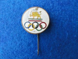 Olympic 1968 Mexico Iran Noc Pin Badge