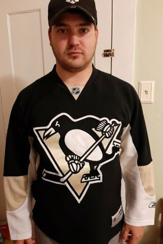 Nhl Pittsburgh Penguins Hockey Jersey Reebok Adult Size Medium