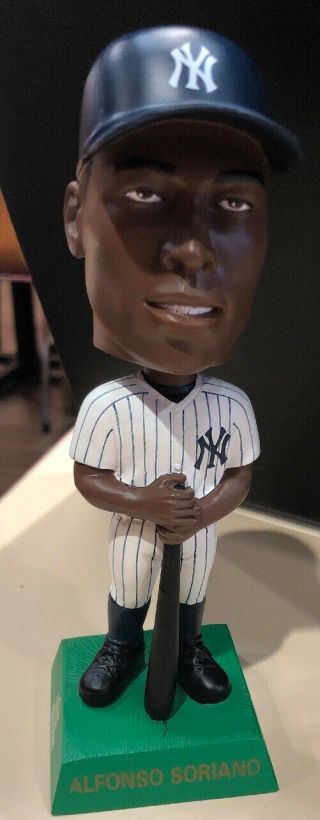 Alfonso Soriano York Yankees Upper Deck Collectibles Premium Play Bobblehead