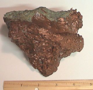 Large Natural Native Copper Mine Specimen 3 Pounds 14 3/4 Ounces (lbs,  Oz)