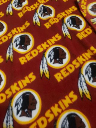 Washington Redskins 50 " X 60 " Singular Fleece Throw Blanket By Northwest