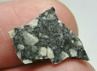 Meteorite Nwa 11273 Achondrite Lunar Feldspathic Breccia - 11273 - 0201 - 0.  51g